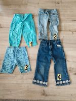 Hose Sommer kurz 3/4 Hose Jeans Radler Gr 116 Niedersachsen - Radbruch Vorschau