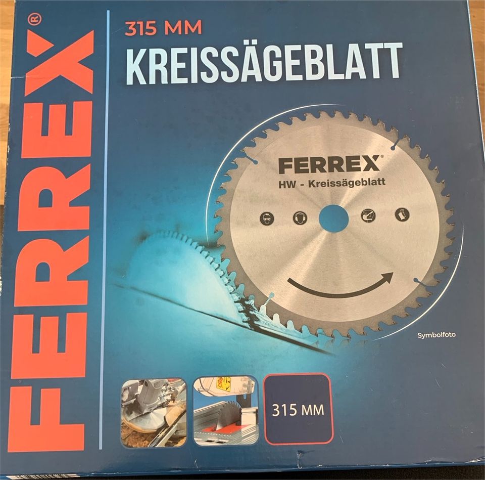 Kreissägeblatt von Ferrex in Hallbergmoos