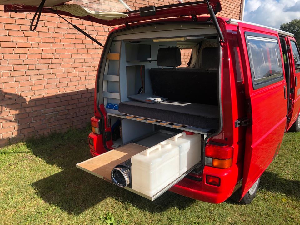 VW T4 Camper Campingbulli Wohnmobil Fischer Ausbau in Rheda-Wiedenbrück