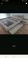 Bett Ehebett Doppelbett 180x200 weiß Nachttisch regal Nordrhein-Westfalen - Leverkusen Vorschau