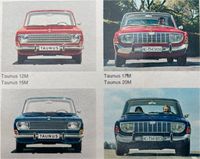 Ford Qualität am Auto Broschüre Handbuch Taunus Transit Oldtimer Bayern - Eußenheim Vorschau