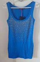 Damen Top blau mit glitzer Steinen von Melrose, Otto, Größe 32 Kr. München - Unterschleißheim Vorschau