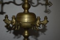 Antike Öllampe - Ritter, Löwen, Seepferdchen 73cm Petroleumlampe Niedersachsen - Vorwerk bei Tarmstedt Vorschau