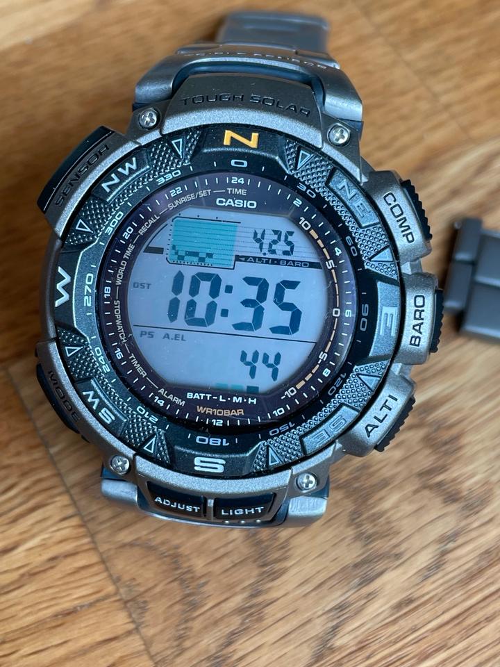 CASIO PRO TREK PRG 240 Titanium in Niedersachsen Soltau kleinanzeigen