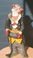 Sehr alte große Clown Musiker Figur 45cm groß Nordrhein-Westfalen - Kaarst Vorschau