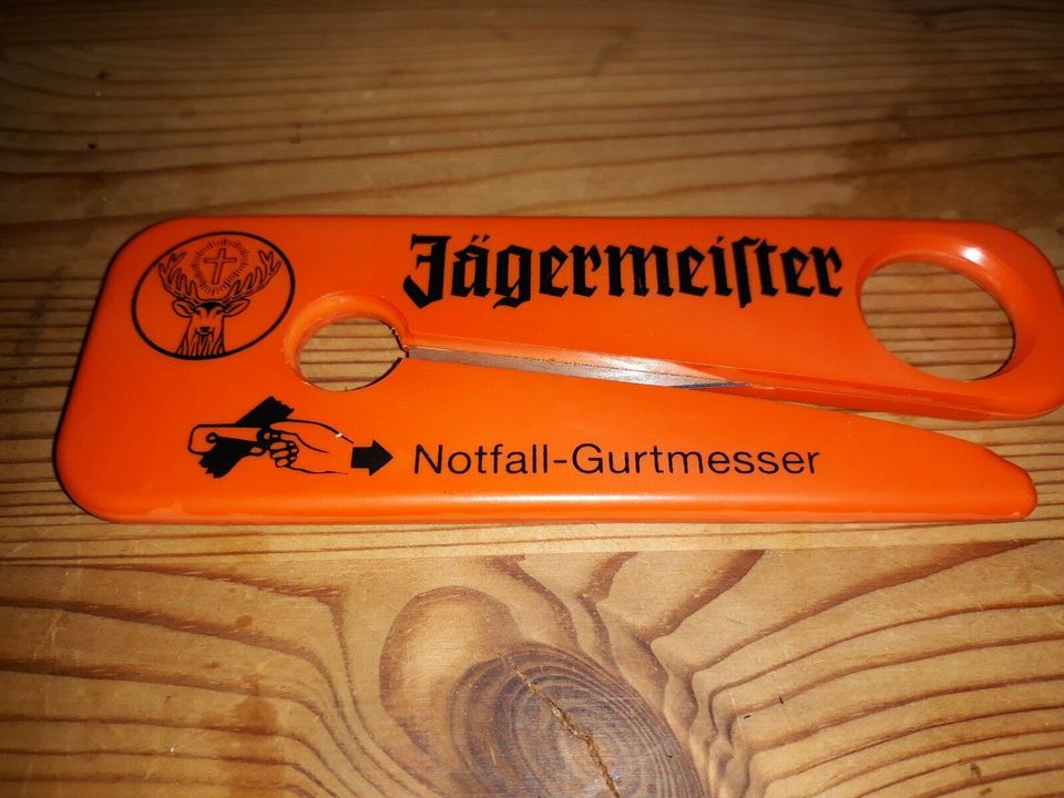 Jägermeister Notfall Gurtmesser NEU Sammeln Werbeartikel in Berlin -  Tempelhof