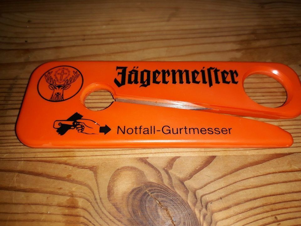 Jägermeister Notfall Gurtmesser NEU Sammeln Werbeartikel in Berlin