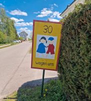 30er Zone Schild sehr robust, wetterbeständig Baden-Württemberg - Tannheim Vorschau