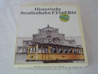 Modellbahn Prefo Historische Straßenbahn ET 54/EB 54 beige Bausat Dresden - Cotta Vorschau