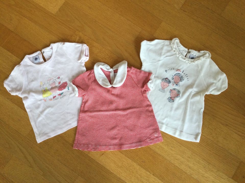 Petit Bateau T-Shirts, Gr. 74/80/86 in München