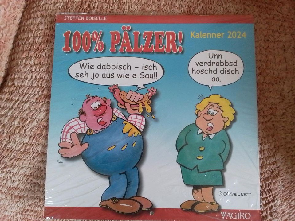 100% Pfälzer Kalender 2024 in Ludwigshafen