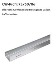 Trockenbau Profile CW 75 Nordrhein-Westfalen - Witten Vorschau