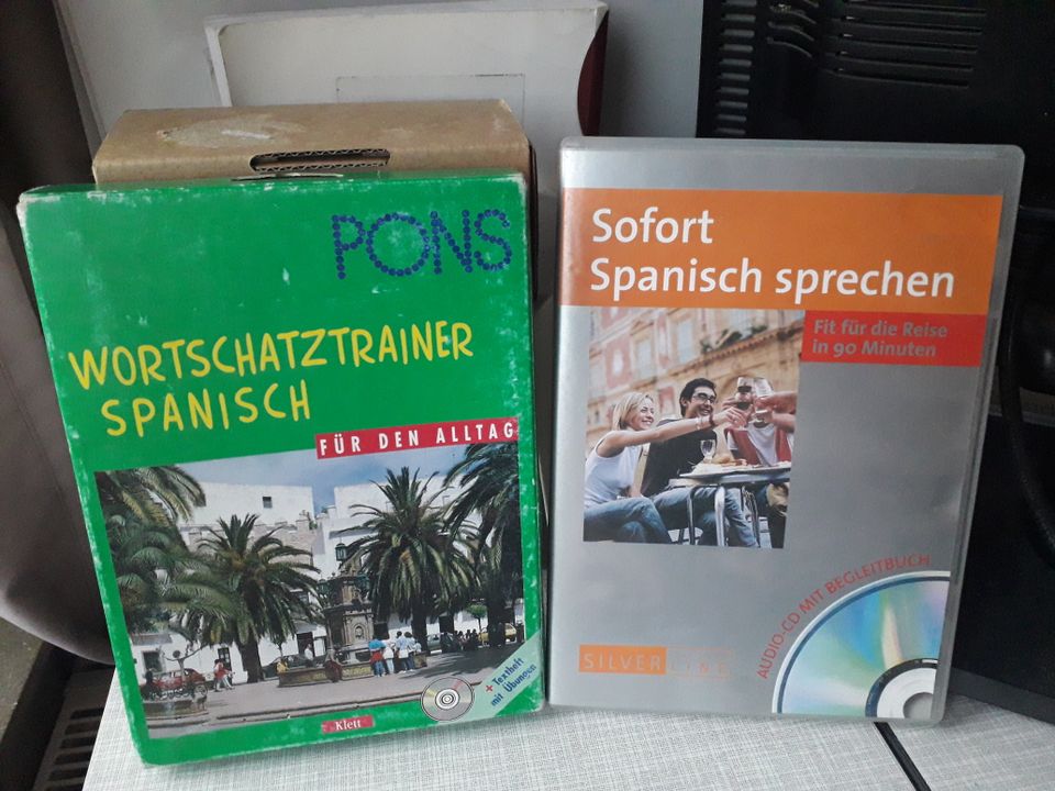 Sofort Spanisch sprechen, Hefte CDs Buch, Wortschatztainer in Kassel