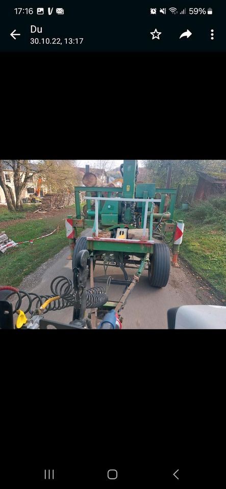 Rückewagen Holzwagen in Neufra Hohenzollern