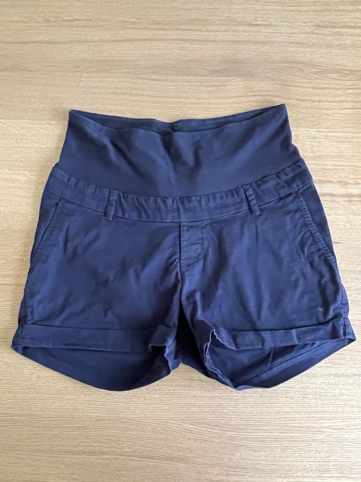 Umstandsmode Shorts H&M Gr. S dunkelblau blau in Dietzenbach