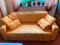 Neuwertige Velour Schlafcouch Hessen - Fernwald Vorschau