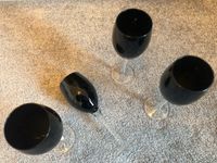 4 schwarze Sekt Wein Gläser aus Glas ca. 200ml unbenutzt Gothic Hessen - Flörsheim am Main Vorschau