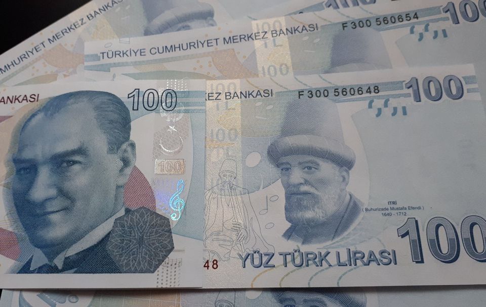 1000 Türkische Lira/ 10x 100 Türk Lirasi 2009/ Banknoten/ UNC in Berlin