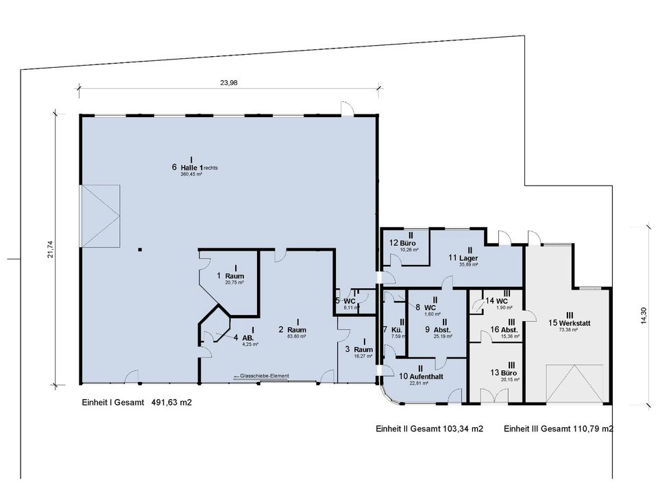 850 m² Gewerbefläche Halle + Nebenräume in Brilon zu vermieten in Brilon