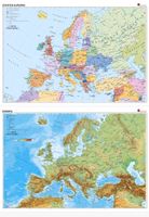 Karte Staaten Europas Physisch Politisch Wandkarte A2 59 x 41 cm München - Bogenhausen Vorschau