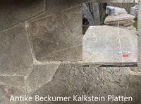 Antike Beckumer Kalksteinplatten von ca. 1800 - ca. 13 qm Nordrhein-Westfalen - Lemgo Vorschau