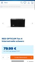 Red opticom Ton 4 Internet/ DAB+/ bluetooth Radio Niedersachsen - Schladen Vorschau