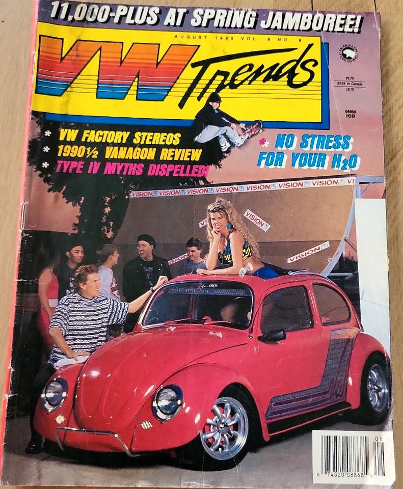 VW Trends Sammlerzeitschriften No. 9/89 und No. 4, 5 bis 10/90 in Raubling