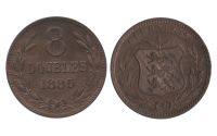 Guernsey 8 Doubles 1885 H Erhaltung Thüringen - Heilbad Heiligenstadt Vorschau