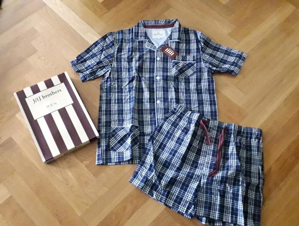 Neu Herren Pyjama Schlafanzug Kurzarm Shorts Blau L J&JBrothers in  Nordrhein-Westfalen - Olpe | eBay Kleinanzeigen ist jetzt Kleinanzeigen