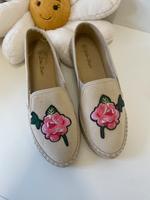 Boho Espadrilles mit Blumen Print Bayern - Straubing Vorschau