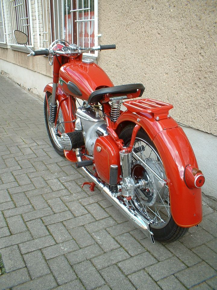 MZ BK 350 Baujahr 1958 - Komplettrestauration in Aschersleben