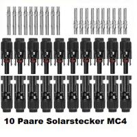 20 Solar Solarstecker / Buchse MC4 Solarkupplung MC 4, PV Anlage Brandenburg - Brandenburg an der Havel Vorschau