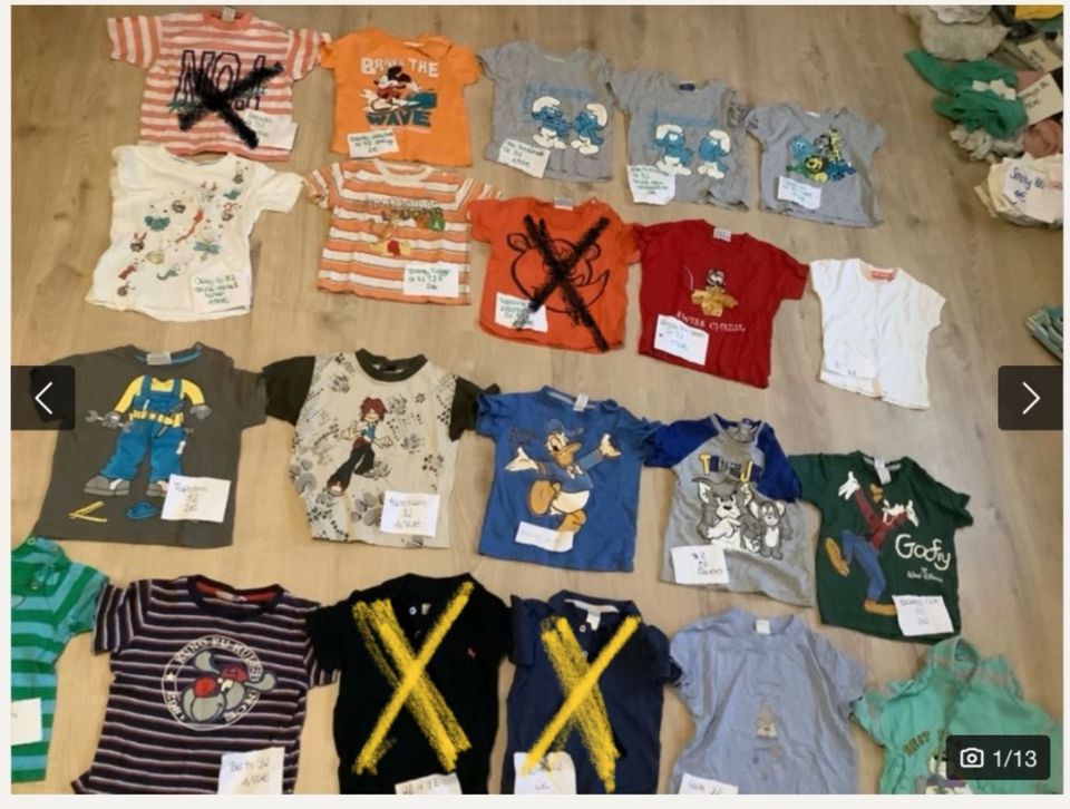 T-Shirts Disney Größe 92 Unisex Jungs Tiere etc je 1-2€ in Pohlheim