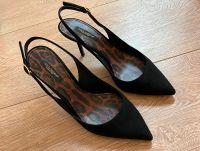 Dolce & Gabbana Slingback Pumps Schwarz Leo Velours Leder 38,5 Hamburg-Nord - Hamburg Uhlenhorst Vorschau