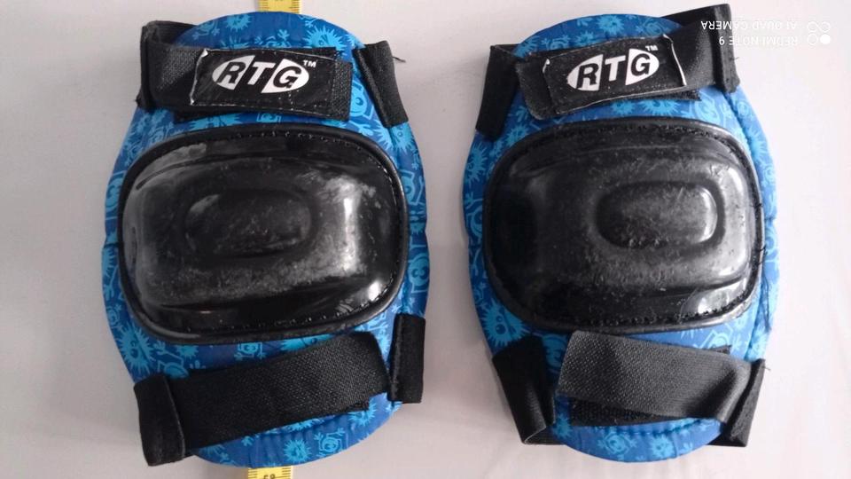 Knieschoner Ellenbogenschoner Kinder Handschoner Handschuhe in Schmelz