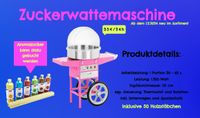 Zuckerwattemaschine mieten/leihen  Party/Event/Feier/Hüpfburgen Nordrhein-Westfalen - Hürtgenwald Vorschau