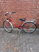 Damen Fahrrad rot 26 Zoll Nordrhein-Westfalen - Rahden Vorschau