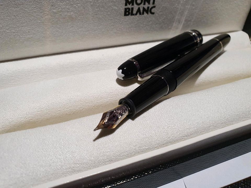 Montblanc Füllfederhalter Meisterstück Platin-Coated NEU in Düren