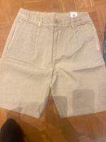 Zara Leinenshorts Kurze Hose Shorts gr.140 Sand beige Bayern - Mering Vorschau