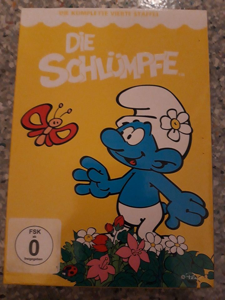 Die Schlümpfe (Komplette Vierte Staffel) neuwertig, 3 DVD´s in München