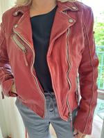 Soccx Damen Lederjacke Vintage, rot, M/38 Berlin - Reinickendorf Vorschau