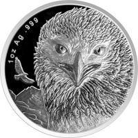 Silbermünze Samoa Golden Eagle 2024 1 oz Steinadler 999 Proof Niedersachsen - Fürstenau Vorschau