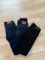 Levis Skinny Jeans blau/schwarz W24/L30 Rheinland-Pfalz - Worms Vorschau