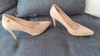Tom Tailor, Highheels, 9cm, beige, mit Nieten Bayern - Mainburg Vorschau