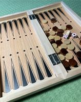 Backgammon - Schach aus Holz Niedersachsen - Seelze Vorschau