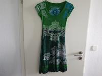 Desigual_wunderschönes grünes Sommer Kleid mit Ornamenten_Gr.S Niedersachsen - Wolfsburg Vorschau