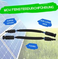 Solar Balkonkraftwerk MC4 Fensterdurchführung PV Modul Dortmund - Aplerbeck Vorschau