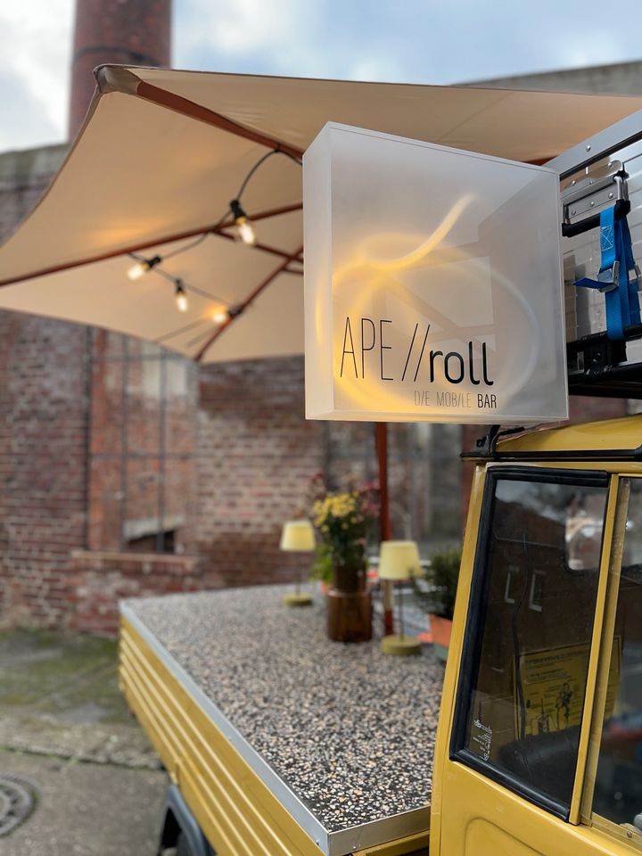APE//roll | mobile Bar | Zapfanlage | Veranstaltungen | Hochzeit in Aachen