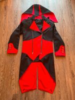 Assassins Creed Jacke/Mantel m. Kapuze Cosplay Kostüm schwarz/rot Bayern - Attenkirchen Vorschau