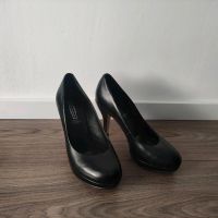 5th Avenue Pumps High Heels schwarz Leder Größe 39 Baden-Württemberg - Plankstadt Vorschau